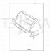 JCB Part No.# 512/00162, Sidecutter - JCB Spare Parts