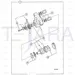 JCB Part No.# 15/920433, KIT, P/BRAKE CALLIPER - JCB Spare Parts