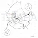 JCB Part No.# 346/00574, (W) (P) HARNESS COUPLING - JCB Spare Parts