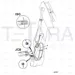 JCB Part No.# 613/36011, HOSE 1/2"BSP 1830mm - JCB Spare Parts
