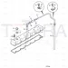 JCB Part No.# 02/910577, GASKET R/COVER - JCB Spare Parts
