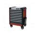 ROLLER CABINET WITH 8 DRAWERS (RED) - EGA Master