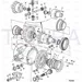 JCB Part No.# 458/70252, GA C/WHEEL & PINION 11/37 - JCB Spare Parts