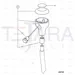 JCB Part No.# 128/12639, KNOB ASSY - JCB Spare Parts