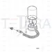 JCB Part No.# 700/09101, BULB 12V 55W - JCB Spare Parts