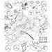 JCB Part No.# 721/10656, HARNESS STABILISER - JCB Spare Parts