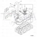 JCB Part No.# 02/601074, Gasket Head Cover - JCB Spare Parts