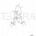 JCB Part No.# 331/44900, MOUNT exhaust - JCB Spare Parts