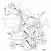 JCB Part No.# 816/90548, (P) ELBOW ADAPTOR T4F - JCB Spare Parts