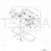 JCB Part No.# 332/D5960, Spacer - JCB Spare Parts