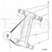 JCB Part No.# 126/00247, GA BUCKET LINK - JCB Spare Parts