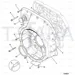 JCB Part No.# 320/05187, FLYWHEEL HSG M/C - FH3 - JCB Spare Parts