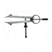SPRING DIVIDER WITH REPLACEABLE NEEDLES 200 MM - EGA Master