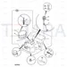 JCB Part No.# 1315/0712D, SET SCREW  M16x50 (RTFL) - JCB Spare Parts
