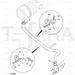 JCB Part No.# 332/C8678, HOSE - JCB Spare Parts