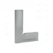 BEVELED WORKSHOP SQUARE 200 X 130 MM (HARDENED STAINLESS STEEL) - EGA Master