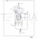 JCB Part No.# 32/925373, PLUG DRAIN ASSEMBL - JCB Spare Parts