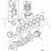 JCB Part No.# 02/801155, Washer thrust - JCB Spare Parts