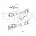 JCB Part No.# 914/52800, PROP-SHAFT - JCB Spare Parts