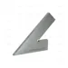 STAINLESS STEEL SQUARE 60º 150 X 100 WITH BASE - EGA Master