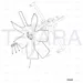 JCB Part No.# 30/926498, COOLING FAN - JCB Spare Parts