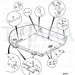 JCB Part No.# 123/08087, T BAR LOCKING HANDLE - JCB Spare Parts