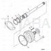 JCB Part No.# 459/50444, SHAFT-PUMP DRIVE SAE B - JCB Spare Parts