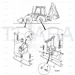 JCB Part No.# 123/03514, PLATE-REAR - JCB Spare Parts