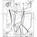 JCB Part No.# 827/80362, JCB-GLASS R/H DOOR NO LOGO BHL - JCB Spare Parts
