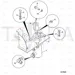 JCB Part No.# 332/C6848, BRAKE MASTER CYL 1 1/2 D - JCB Spare Parts