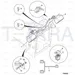 JCB Part No.# 821/00410, Clip P 10mm - JCB Spare Parts