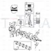 JCB Part No.# 02/300104, SEAL TOP - JCB Spare Parts