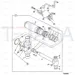 JCB Part No.# 590/40228, WA.ROD TWINSLEW 60x440 - JCB Spare Parts