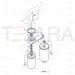 JCB Part No.# 02/910154, ADAPTOR - JCB Spare Parts
