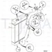 JCB Part No.# 834/11226, HOSE -BOTTOM RAD - JCB Spare Parts