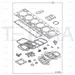 JCB Part No.# 02/911904, Seal - JCB Spare Parts