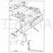 JCB Part No.# 123/04294, SUPPORT fork rail - JCB Spare Parts