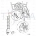 JCB Part No.# 701/60003, PANEL SWITCH - JCB Spare Parts