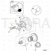 JCB Part No.# 826/10528, Screw M16 x 50mm - JCB Spare Parts