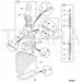 JCB Part No.# 332/R8972, PARK BRAKE CABLE ASSY - JCB Spare Parts