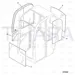 JCB Part No.# 927/20035, (W) (P) SLIDING WINDOW ASSY - 803X~803 - JCB Spare Parts
