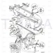 JCB Part No.# 614/20600, HOSE 5/8BSP 720mm - JCB Spare Parts