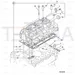 JCB Part No.# 02/601227, Gasket Cylinder He - JCB Spare Parts