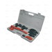 SET RATCHET TUBE BENDER 12/15/18/22 W/REAMER AND CLASSIC TUBE CUTTER 32 MM (COPPER) - EGA Master