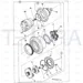 JCB Part No.# 05/903859, HOUSING WITH BEARI - JCB Spare Parts