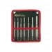 SET OF 7 PCS. LONG CYLINDRICAL AND KNURLED PIN PUNCHES - EGA Master