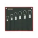 SET OF 6 OFFSET DOUBLE RATCHET WRENCHES 8-10 /19-21 MM - EGA Master