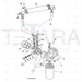 JCB Part No.# 1406/0019, WASHER BONDED 5/8"BSP - JCB Spare Parts
