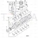 JCB Part No.# 02/912582, Bearing crankshaft - JCB Spare Parts