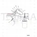 JCB Part No.# 02/910913, PIPE -FUEL - JCB Spare Parts